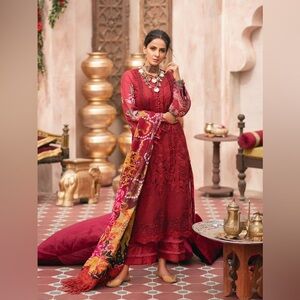 MARYAM HUSSAIN Lawn Suit Pakistani